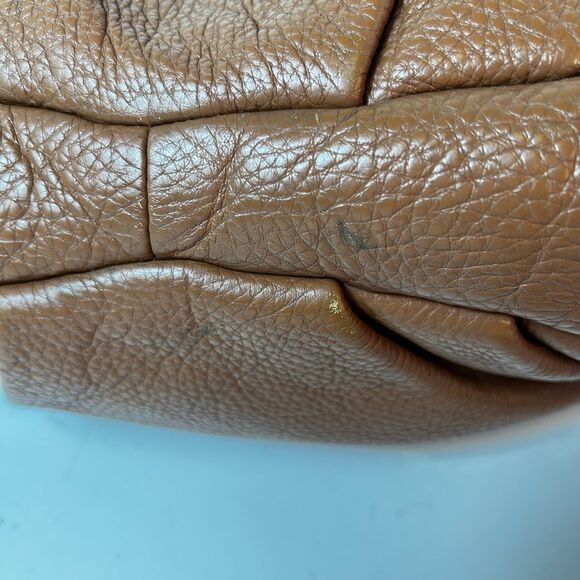 Marc By Marc Jacobs Natasha Caramel Brown Leather Classic Shoulder Crossbody Bag - Picture 7 of 15